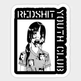 Redshit Sadgirl Sticker